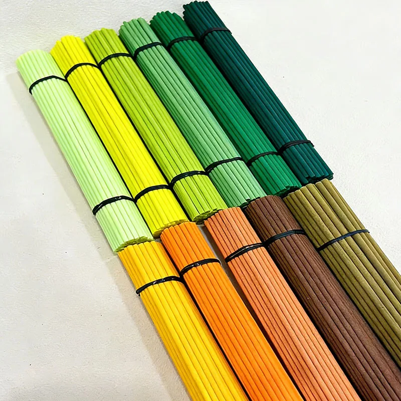 Hot Sale L25cm Fiber Reed Diffuser Sticks Aroma Diffuser Replacement Sticks Essential Oil Volatile Stick for Home Fragrance