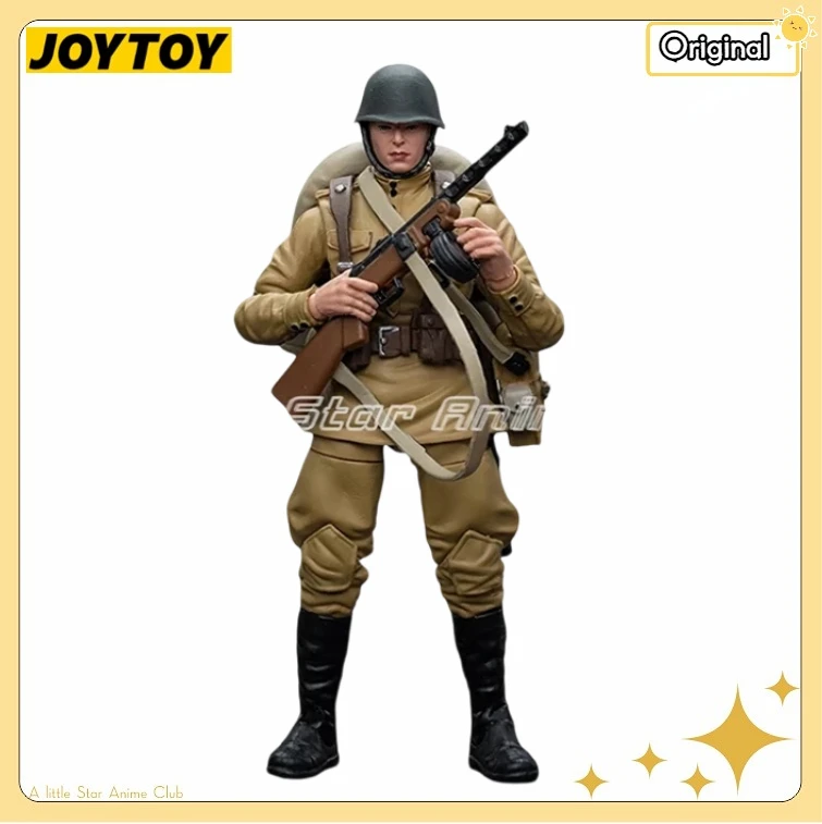 

JOYTOY 1/18 Action Figure Hardcore Coldplay WWII Soviet Infantry Anime Figure
