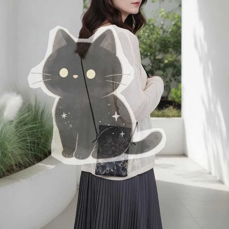 Cute Flower Print Jacquard Satin Phone Bag Sweet Chinese Style Small Shoulder Bag for Teen Girls Outing 1PC