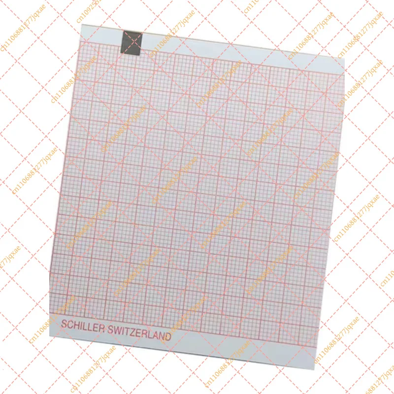 80mm x 70mm Thermal Recording Paper for ECG and Defibrillators, 200 Sheets Medical Printing Paper