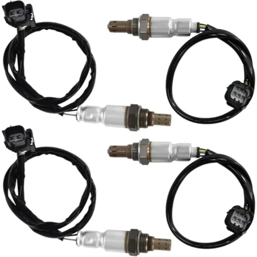 

2008-2014 4Pcs Oxygen Sensor Upstream Downstream Fit for Honda Accord Odyssey Pilot Ridgeline Acura TSX TL 2010-2014 3.5L V6 Re