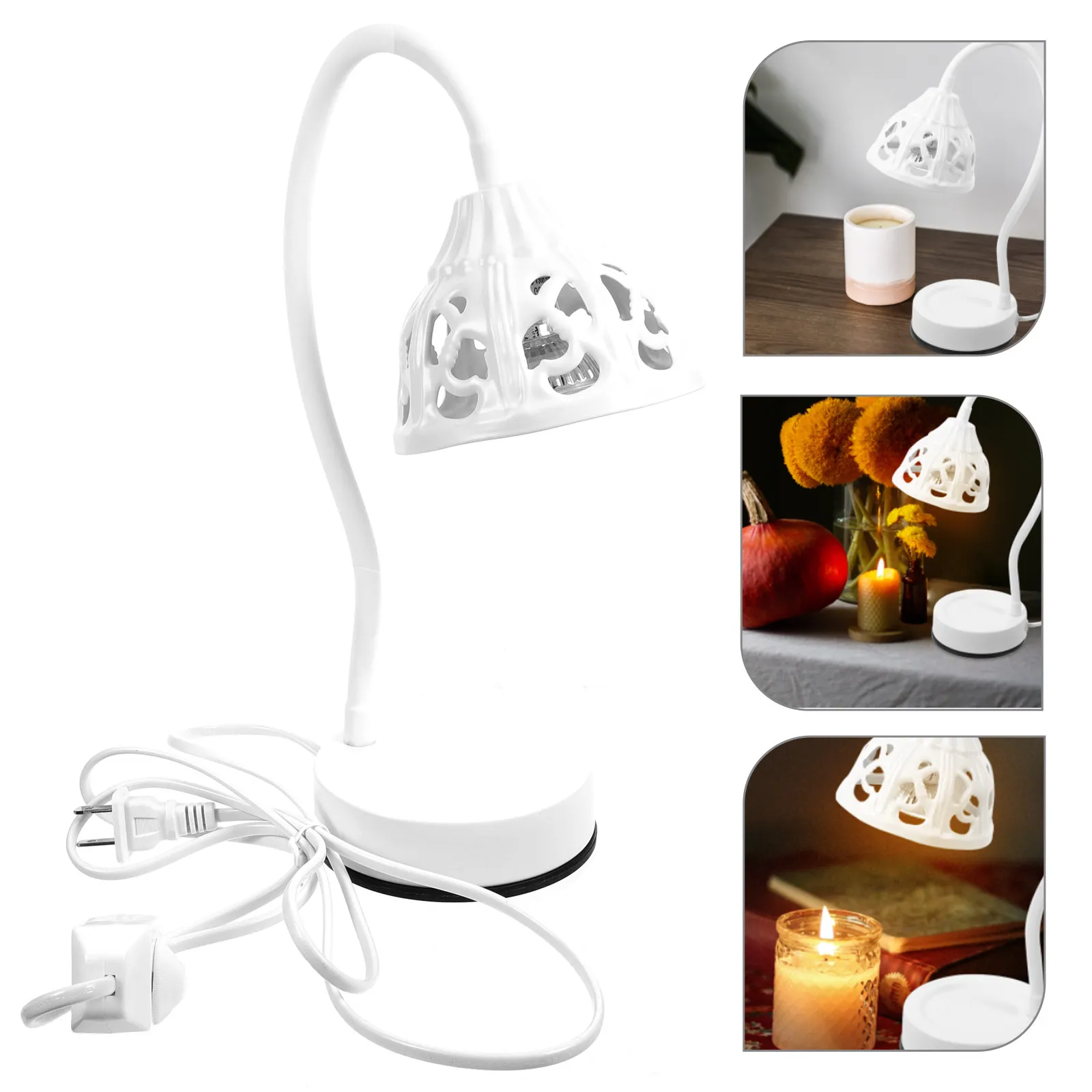 Electric Wax Melt Warmer Lamp for Home, Bedroom & Living Room – Scented Melts Night Light Decor
