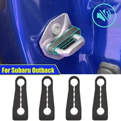 4pcs For Subaru Forester Impreza Outback WRX XV / Crosstrek Legacy Car Door Lock Damper Deadening Seal Isolation Buffer