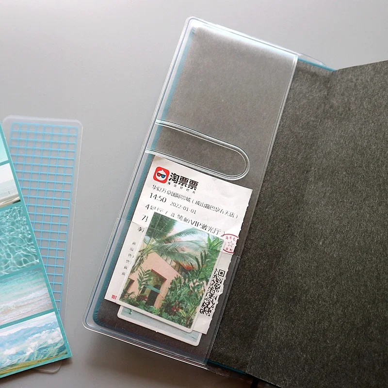 Transparent PVC Protective Cover For Hobo Weeks Planner Agenda Organizer Diary Portable Notebook 2022 New