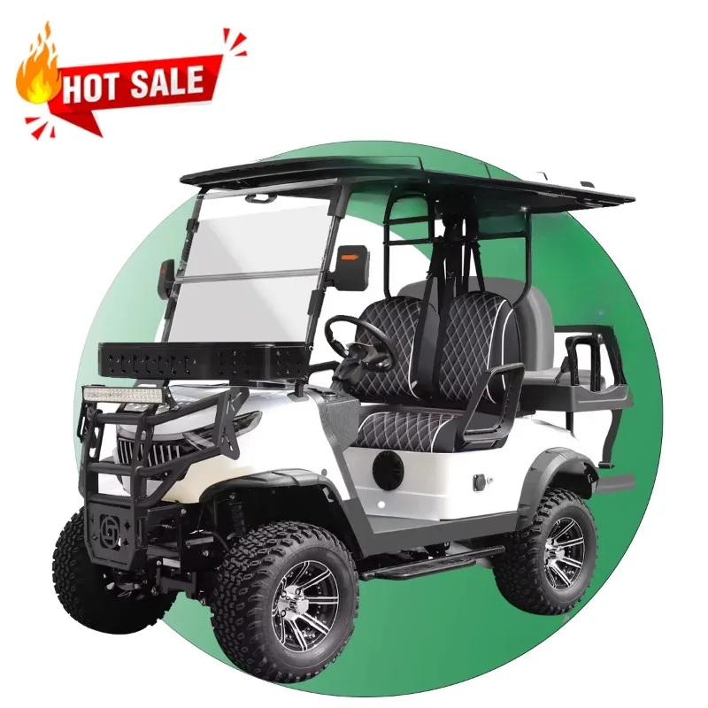 Airo KEYU Electric Golf Cart Custom Sightseeing Vehicle 3-4 Seats 30-50Km/h 90km Range New Energy Wholesale Factory Supply