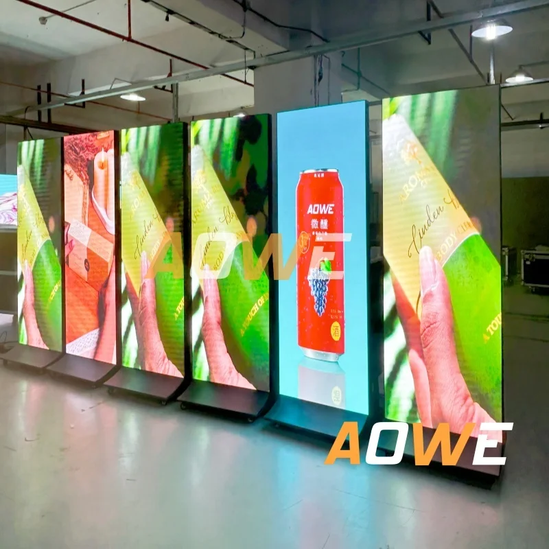 Indoor Poster Led P2.5 Digital Sign Advertising Display Buy Led Poster Digital Video Advertising Poster Mirror Screen