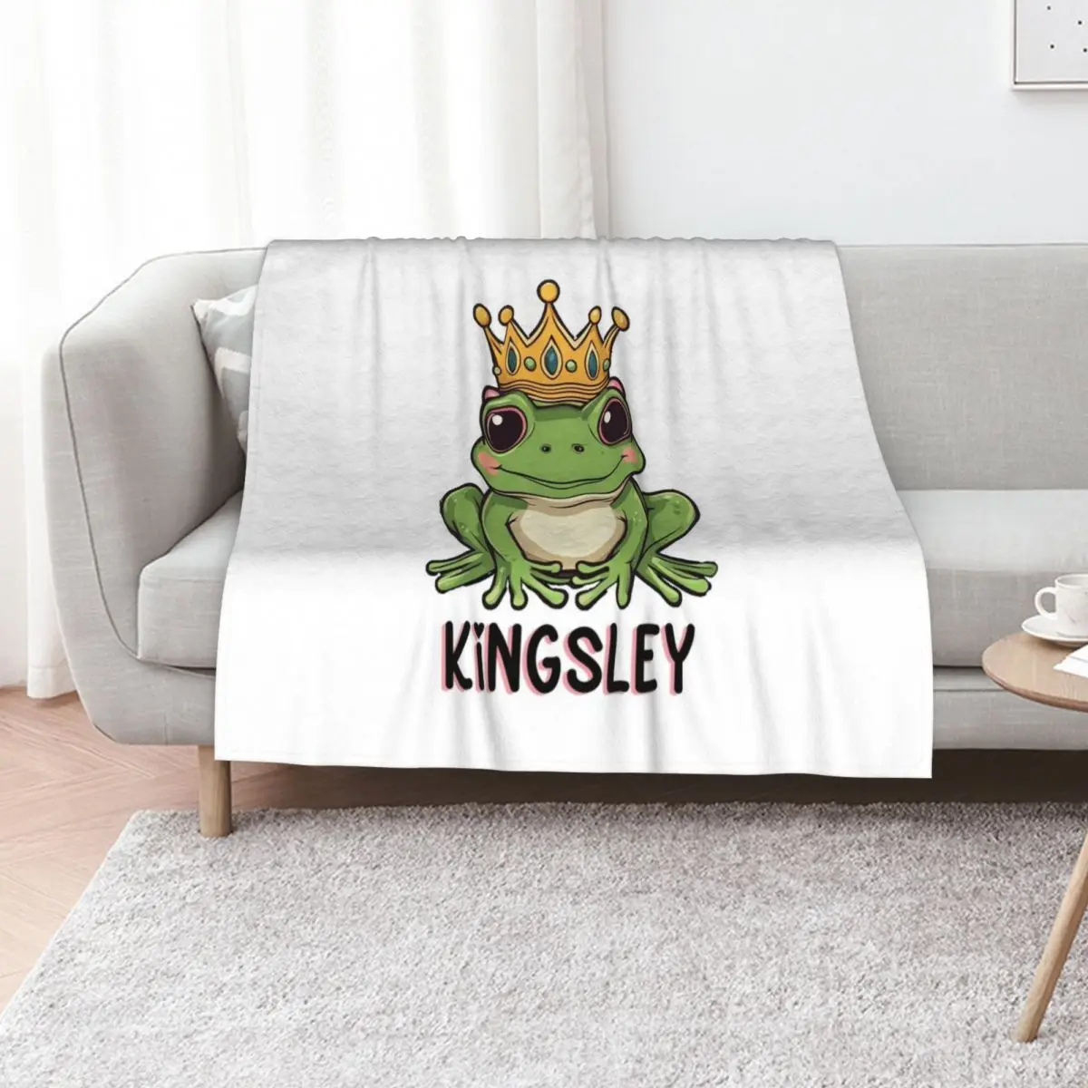 Assistant to the Villain Kingsley Sticker Throw Blanket Bed Fashionable Travel Decorative Beds Warm Loose Soft Beds Blankets