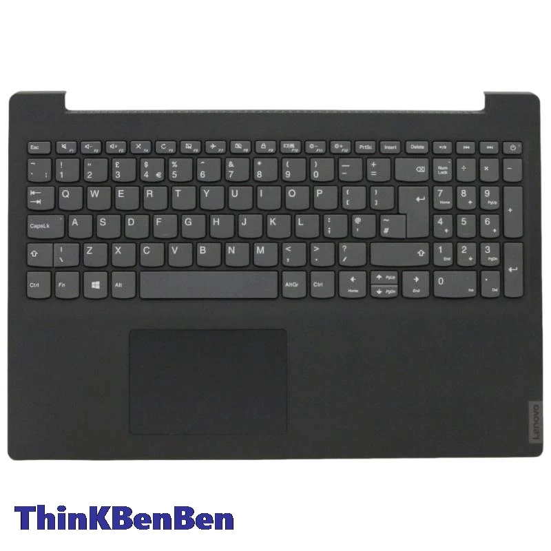 UK English Keyboard GR IMR Upper Case Palmrest Shell Cover For ideapad S145 V15 15 IKB API IIL IWL AST IGM ADA IGL 5CB0W43241