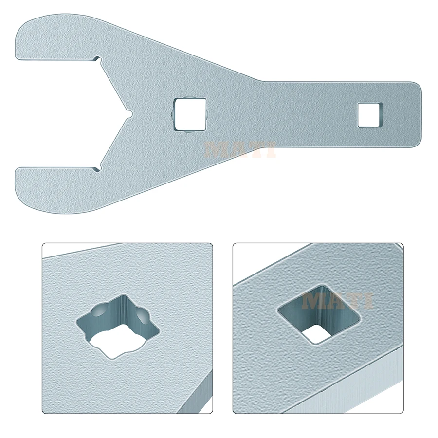 MATI Rear Axle Nut Wrench Tool 46mm for Yamaha YFZ450 YFZ450R YFZ450X Raptor 700 350 250 125 90179-36003-00 90170-36003-00