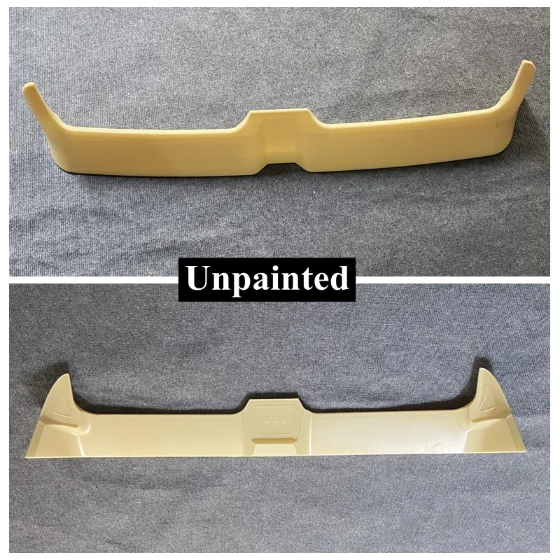 Oettinger Stijl Dakspoiler Voor Volkswagen Polo MK5 6R 6C 2011-2018 Hoge Kwaliteit ABS Achtervleugel Dak Achter doos Versierd SPOILER