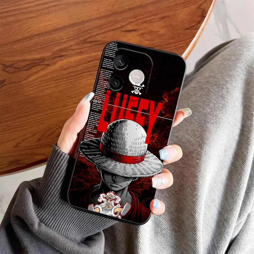 Phone Case For HONOR MAGIC 7 600 400 90 X5C X6B X6D X7 X7A X7B X7D X8 X8B X9B X9D X9A Shell Cover One P-Piece Monkey D Luffy