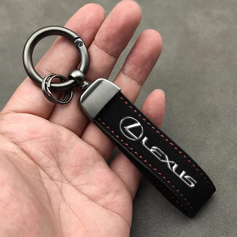 

Car Sticker Car Keychain With Custom Logo Keyring Key Cover Gift For Lexus RX300 IS200 IS250 ES350 Ct200h UX250h NX300h RX350 ES