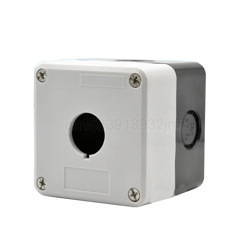 High Quality 72.5*72.5*66.5mm Waterproof Button Box Switch Box Indicator Light Waterproof Box Emergency Button Control Box 1Hole