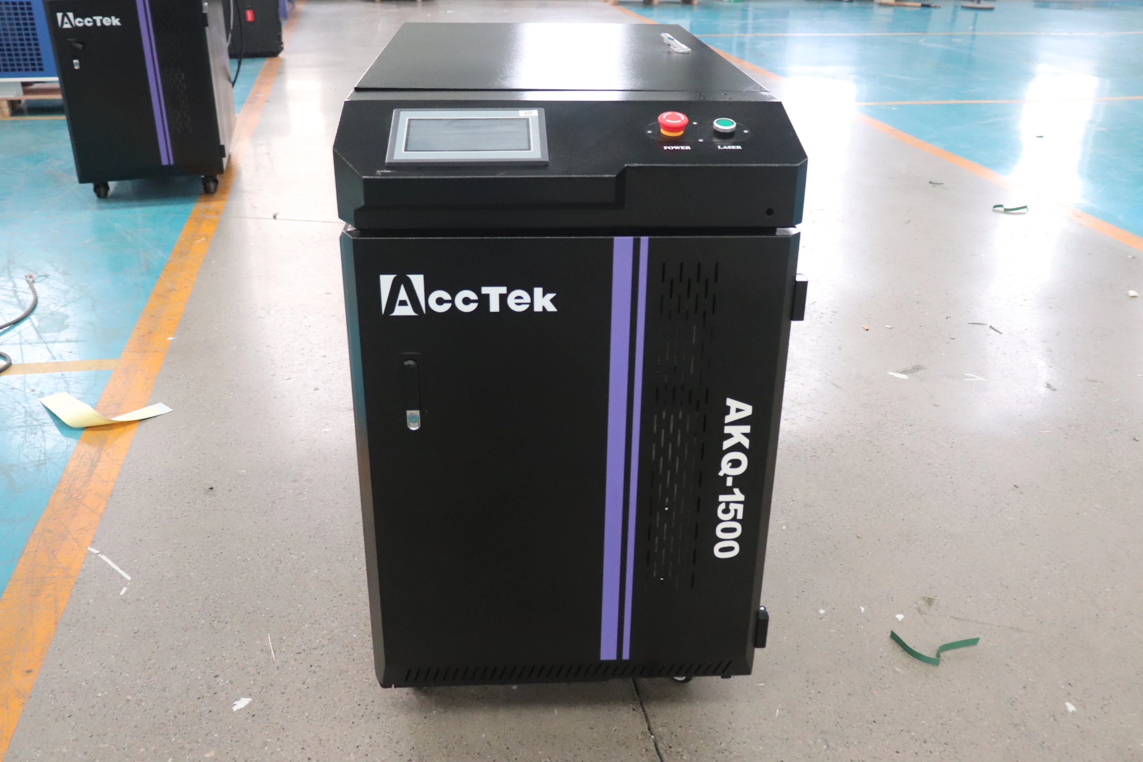 110V/220V Industrial Continuous Reci Fiber Laser Cleaning Machine for Oxide Smeary Oil Stain Residue Rust Removing