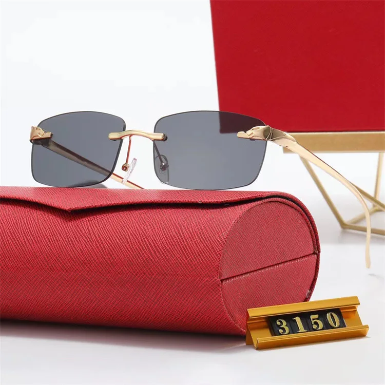 

New Women's Fashionable Sunglasses Rectangular Glasses Trendy Driving Sunglasses 3150 Gafas De Sol Para Hombre