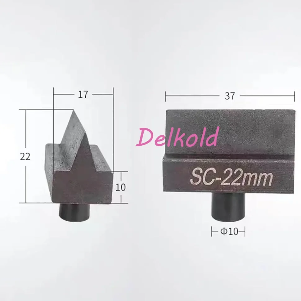 1Pair Hydraulic Rebar Shear Blade for Hydraulic Cutter head SC-12 SC-16 SC-20 SC-22 SC-25 Hydraulic Steel Shear Blade