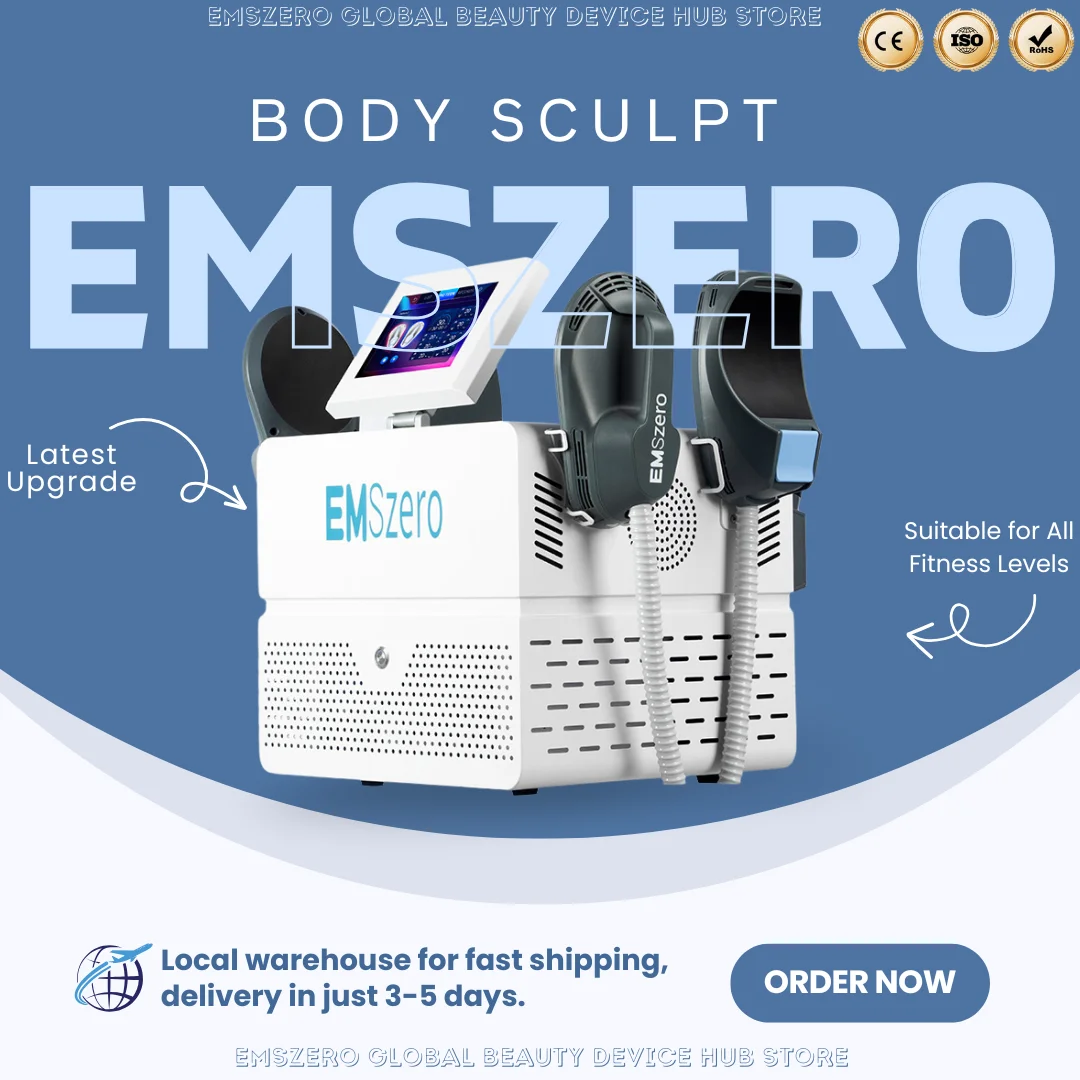 

EMSzero 15Tesla 6500W Hi-emt Muscle Stimulate Fat Removal EMS Body Slimming Butt Build Sculpt Machine Weight Lose for Salon