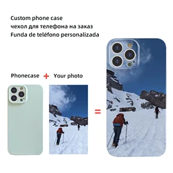 Kunden spezifische Film-Handy hülle für iPhone 15 14 13 12 pro max plus x xr xs 11 Abdeckung personal isiertes Design Bild DIY Foto