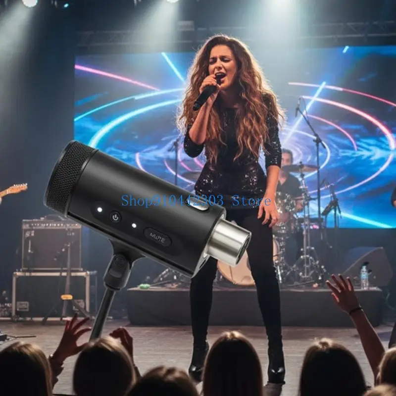 

652F Plug and Play Bluetooth-совместимый передатчик, предназначенный для микрофона S1Pro, стабильная передача аудиосигнала,