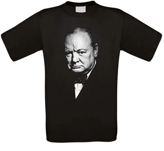 Winston Черчилль, Великобритания, Англия, футболка, все, Taglie Nuovo
