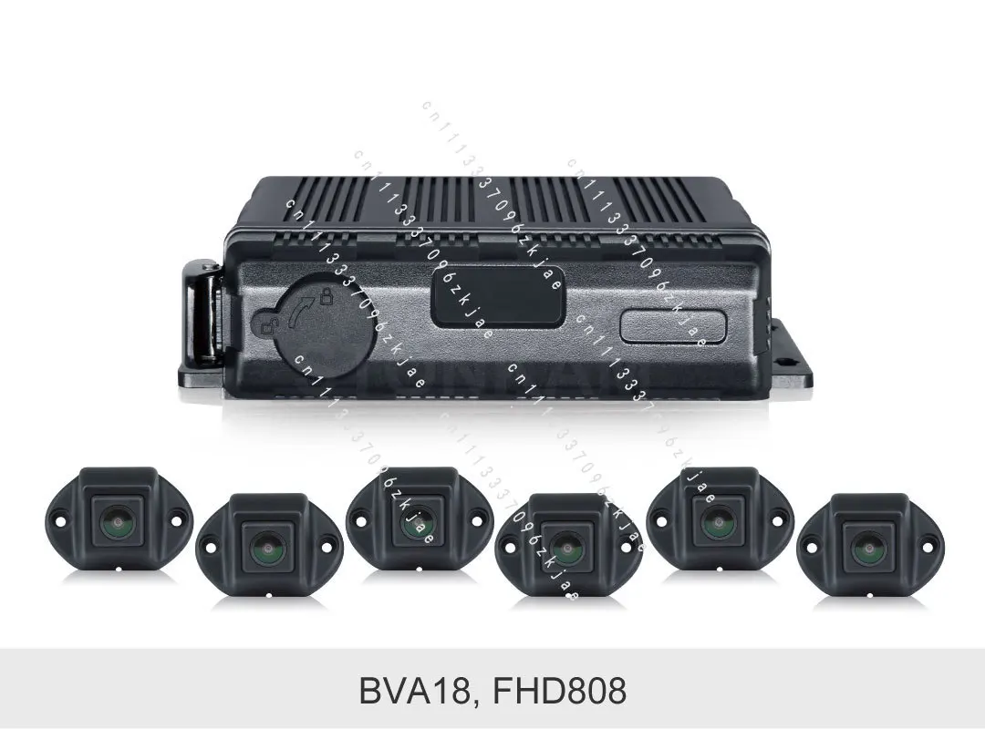6CH Factory 360 Bird View 360 Degree Camera System Truck Larger Truck Camera System 3D IMAGE 360 Truck Camera System