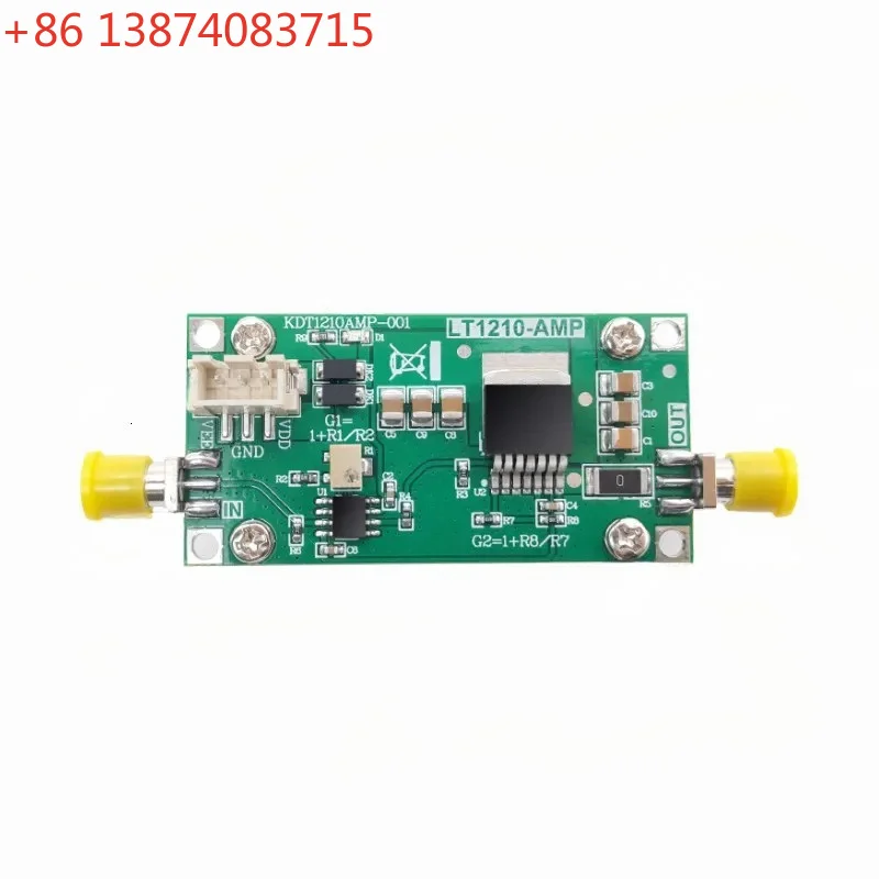 LT1210 Amplifier Module, Driver Amplifier V2.0 Version, Piezoelectric Ceramic Driver, High Current Buffer
