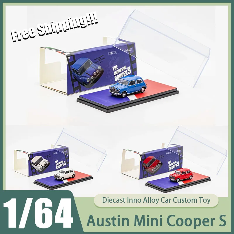 

Предзаказ: Коллекционная модель GCD 1:64 Austin Mini Cooper S — классический британский компактный автомобиль с высокой детализацией, литая под давлением, с ливреей из фильма.
