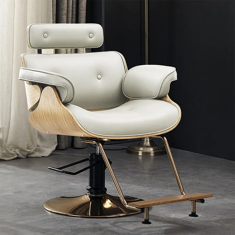 Luxury Modern Barber Chair Unique Design Elegant Trendy Barber Chair Specialty Universal Chaise Salon Furniture For Beauty Salon