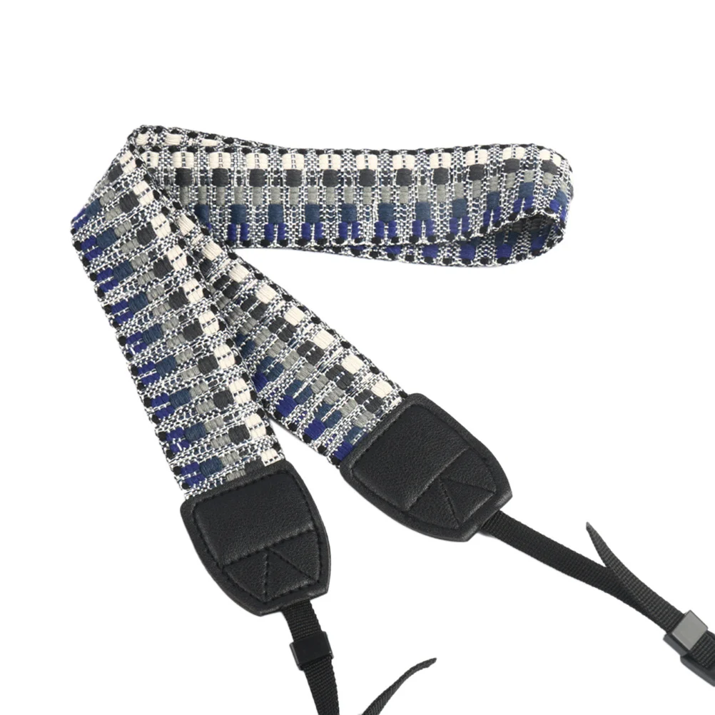 

Vintage Adjustable High-Grade Cotton Dslr Camera Hanging Strap Neck Strap For Men Women Outdoor Travel Grey