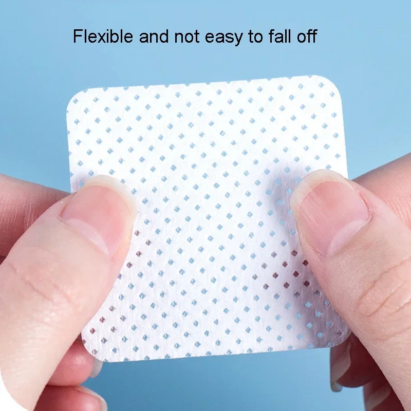 200 قطعة مزيل الصمغ رمش مسح خالية من الوبر مسمار البولندية القطن مناديل هلام تلميح مسمار الفن الأنظف مزيل ورقة نظافة منصات مع صندوق