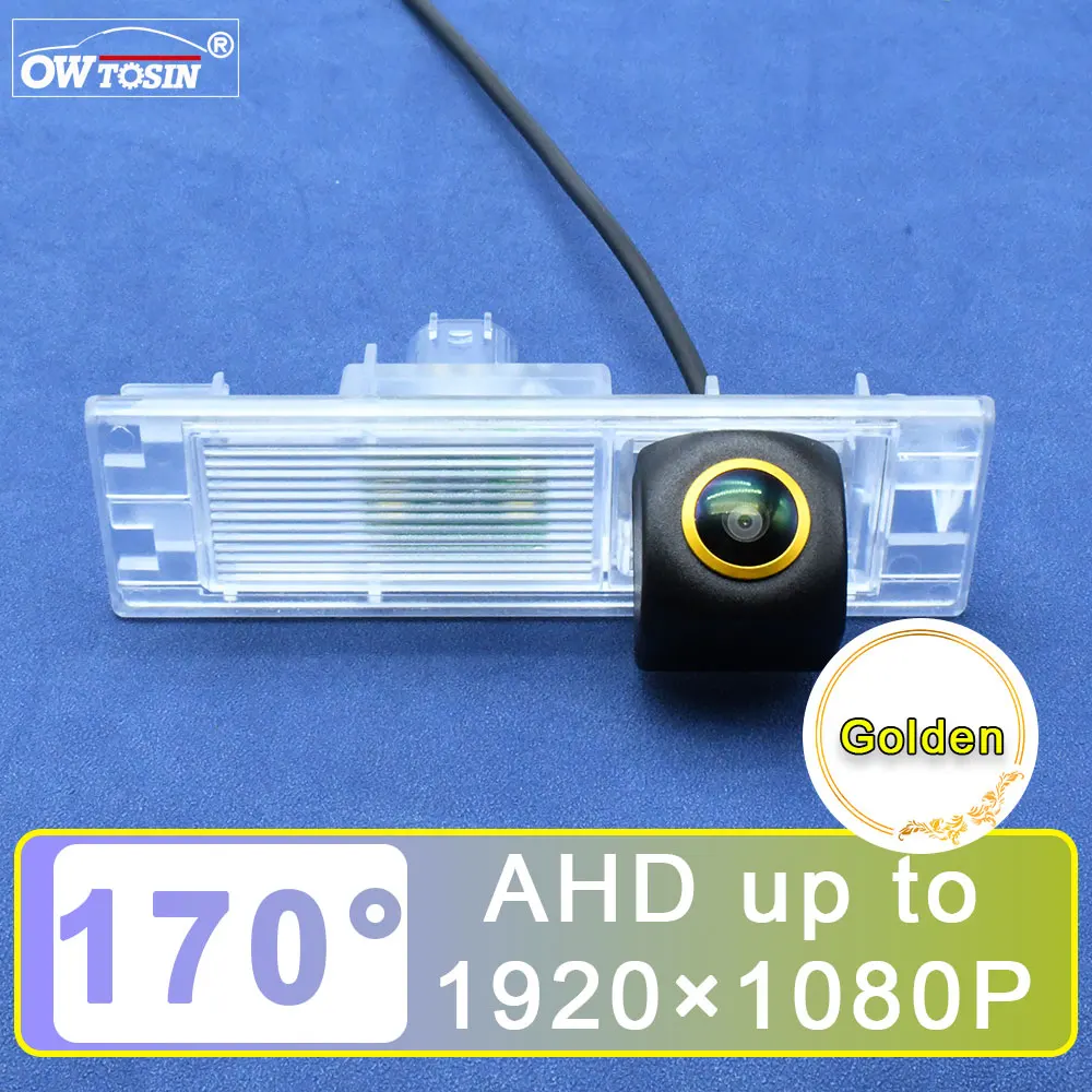 

AHD 1080P 170° Golden Lens Vehicle Car Rear View Camera For BMW F06/F12/F13 M6 MK3 2012 2013 2014 2015 2016 Car Monitor
