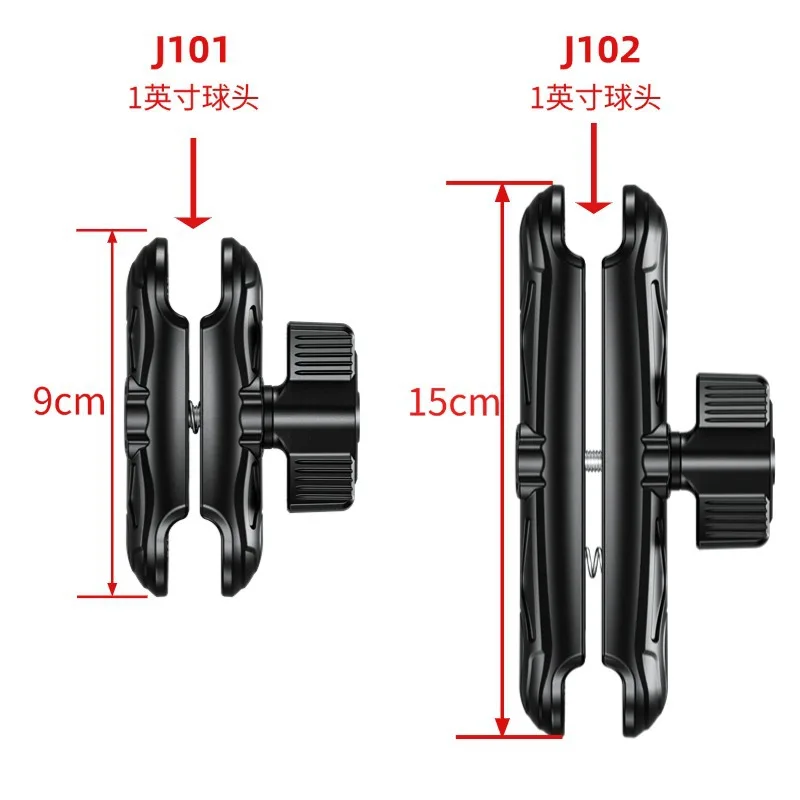 Marine Kayak Electronic Fish Finder Mount with 1inch 360 Degree Swivel Ball GPSMAP Plate Supporter for Ram Mount