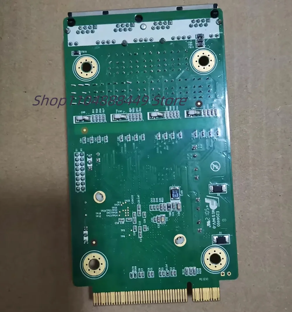 PRA-QE-580N4 PRA-QE-580N4-V8.4 โมดูลการ์ดเครือข่ายสี่พอร์ต