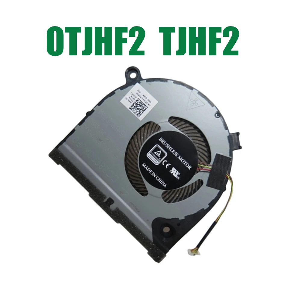For DELL G3 3579 G3 3779 0TJHF2 TJHF2 DFS481105F20T FKB6 DC28000KUF0 FN0575-S1084L2AL Fit GTX 1050 Laptop CPU Fan