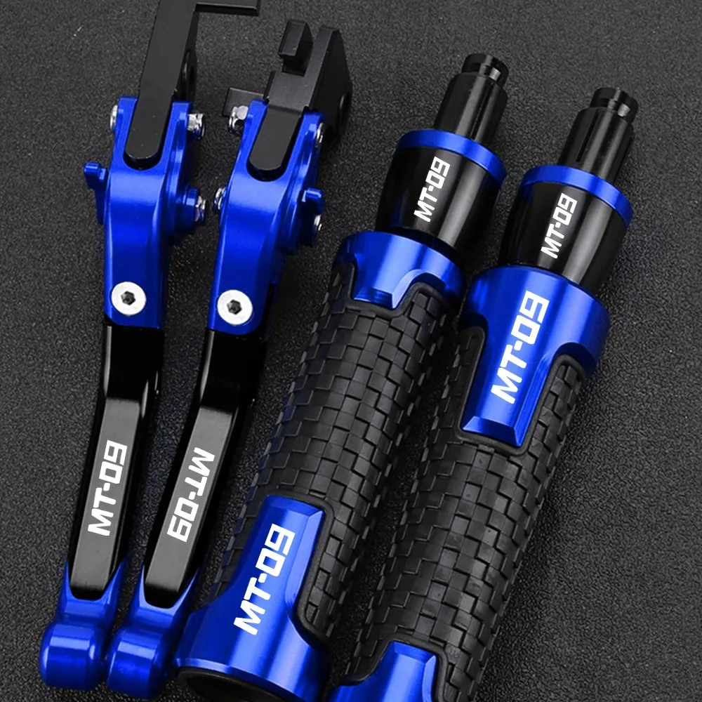 For YAMAHA MT-09 MT09 mt 09 2014~2021 2022 2023 2024 2025 2026 Motorcycle adjustable Brake Clutch Levers Handle Handlebar grips