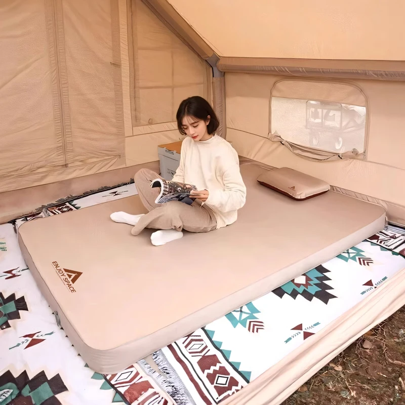 

Waterproof Outdoor Camping Sleeping Mat Self Inflatable Air Mattresses Single & Double Size for Comfortable Camping Experience