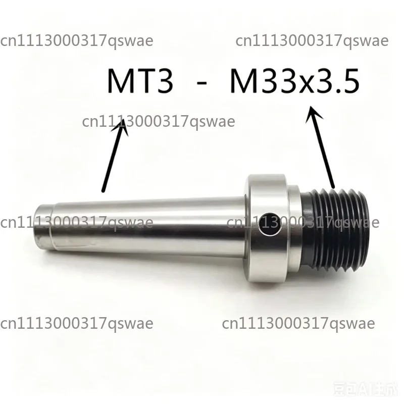 Lathe Flange Connecting Plate Spindle MT3-M33X3.5