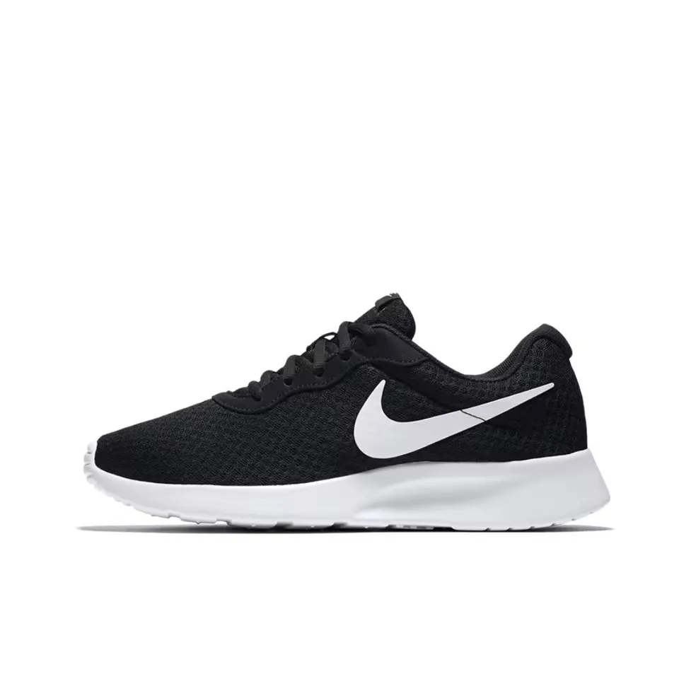 Nike TANJUN low Man and Woman sneakers Cushioning and wear resistance Sneakers Fashionable and breathable Running Shoes black