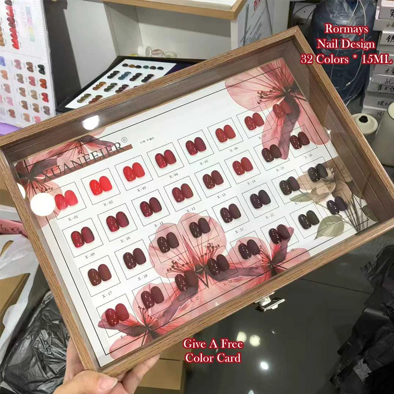 Rormays Kit de Gel Polido Verm - Nail Art Gel Polos avaliação e preço