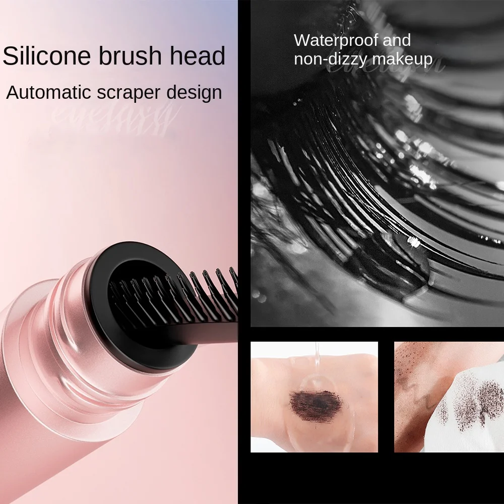 Ready Stock Waterproof Black Mascara Thicking Curling Longlasting Eyelash Extension Volume Natural Eye Cosmetic Makeup