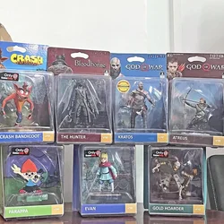 TOTAKU Crash Bandicoot Figure God of War Kratos The Old Hunters Blood Hunter Dark Souls Sun Warrior Model Toy Doll Birthday Gift