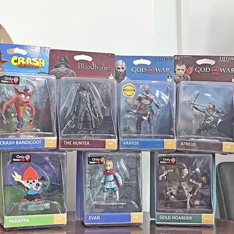 ToTaku Crash PS figure model toys Crash Bandicoot Halo Marcus fenix Parappa Evan Summoned Skull Viewtiful Joe Etc Collectible