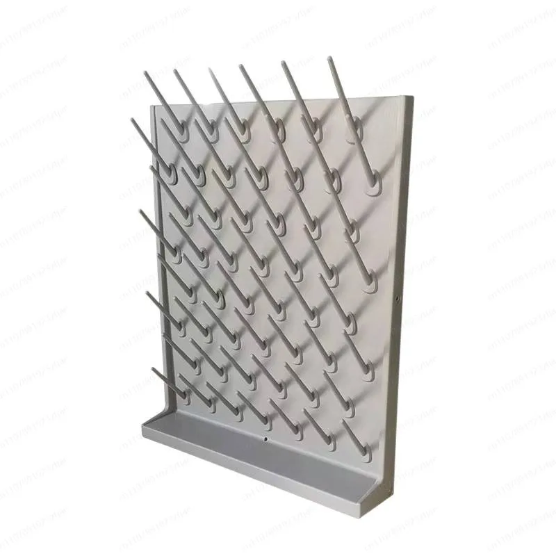 Laboratory drip rack PP single and double-sided adjustable beaker holder drain laboratory utensils cool dry rack high density