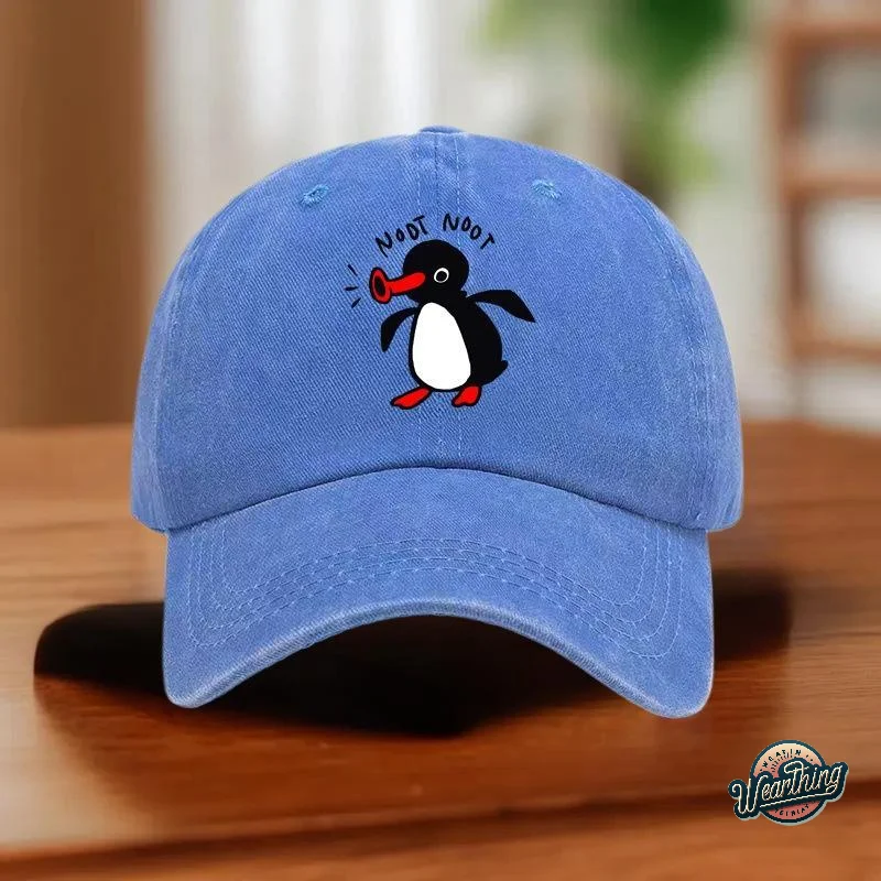 

Noot Baseball Cap Men Hats Women Visor Protection Visor Snapback Penguin TV Spring Summer Sun Hat