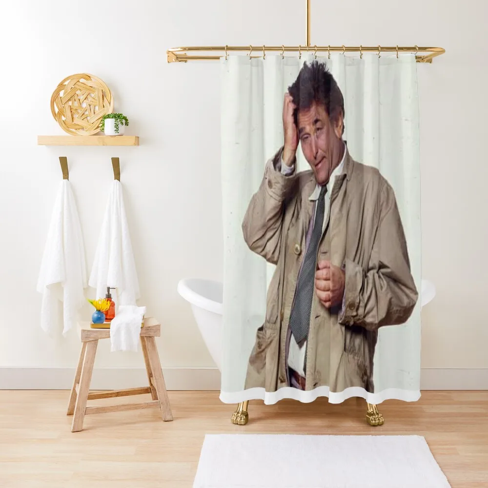 

Lieutenant Columbo Shower Curtain Bathroom Box Window Bathroom Shower Curtain
