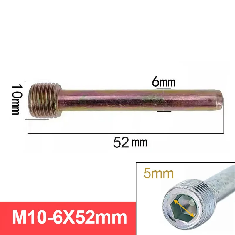 Motorrad-Bremsbelag-Befestigungsschraube für die untere Pumpe M8 M10 M7 Sechskant-Führungsbolzen – Detail 5