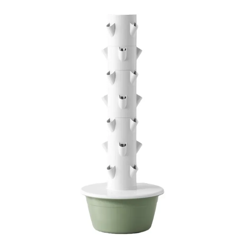 Smart Hydroponic Tower Garden System Vertical Soilless Vegetable Planter Kit Indoor Outdoor Automatic Irrigation Growing