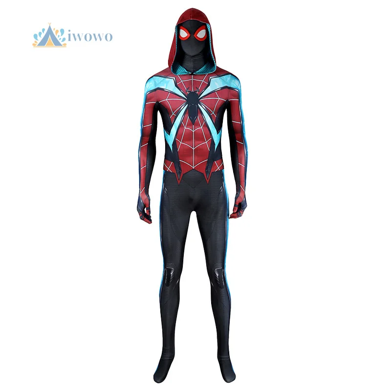 costume-de-cosplay-du-film-spider-miles-morales-body-couvre-tete-costume-de-separation-spectacle-de-fete-vetements-d'halloween-et-de-noel