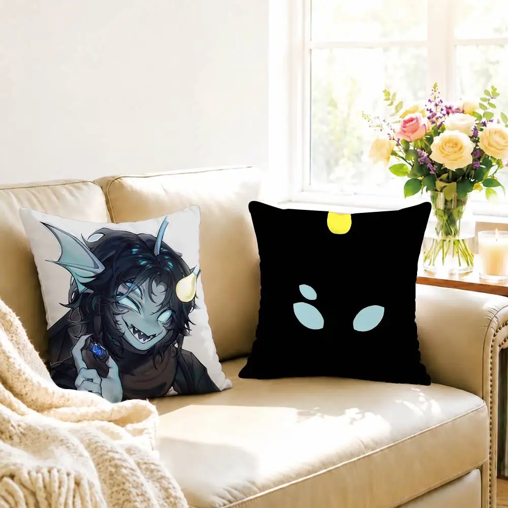 Game PressureS-Sebastian Solace Square Double-Sided printed Pillow Case Bedroom Bedside Pillow Sofa Cushion Cover Gift