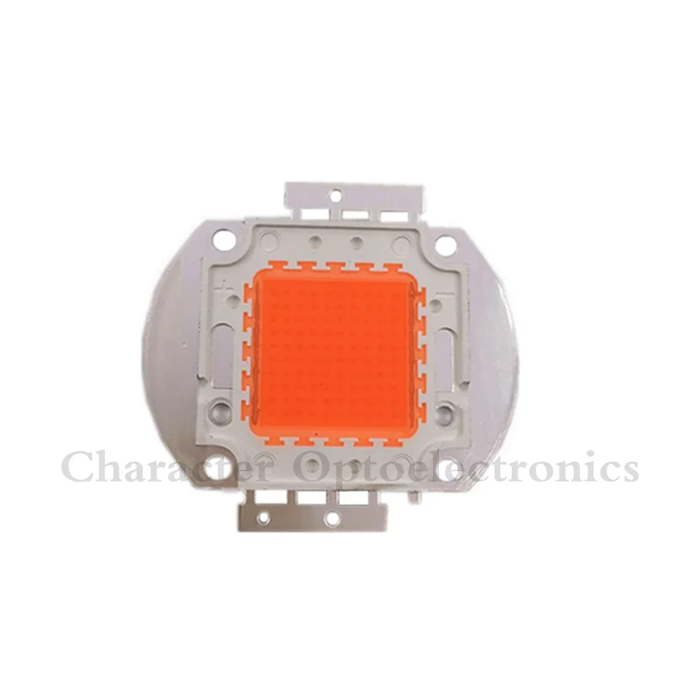 5pcs 100w led grow chip .full 380-840nm spectrum led diode 30-34v 3A led plant grow light chip for indoor plant seeding grow